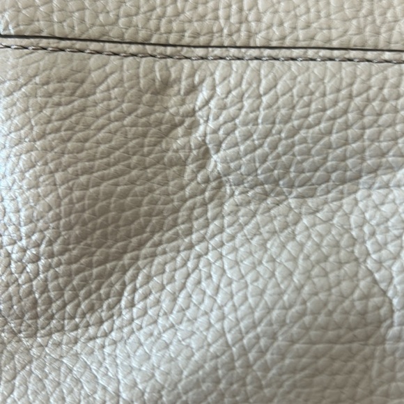 Michael Kors Gray Structured Shoulder Bag with Chain Strap - Picture 12 of 14